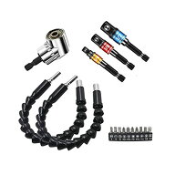 フレキシブルシャフト 電動 六角ドライバードリル 接続 工具 ツール ネジ締め 穴あけ ソケットアダプター…