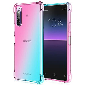 Xperia 5 P[X NA TPU SOV41 901SO P[X ^ y Of[V X}zP[X op[ ϏՌ ςȂ CX[dΉ \j[ GNXyA 5 gуJo[ Pink Green 