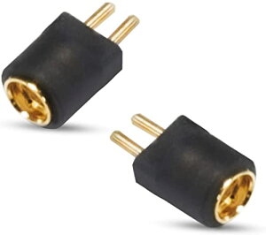 mmcx (���P�[�u����) 2pin-0.78 / 0.75 (�C���z����) �A�_�v�^ ��Z�������͂� 2U'�����b�L�v���O ��̎ˏo���`�Z�p �����򉻂Ȃ� ���ރe�X�g��Ɨp 1�y�A �u���b�N �~�j�^�C�v ��������