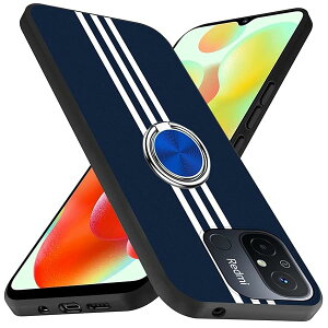 Xiaomi Redmi 12C P[XO ϏՌ TPU wh~ VR ԍڃz_[Ή 360°] Xgbvz[t ~ h~ SʕیJo[ (u[) 