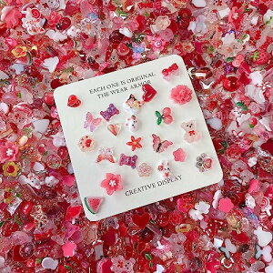 �l�C���p�[�c �� �l�C���f�R�p�[�c 100pcs ��� �� �N�} �E�T�M �l�C���A�[�g �W���G���[�p�[�c 3D ���� �L�����N�^�[ ���W���p DIY �f�R�p�[�c (��) ��������