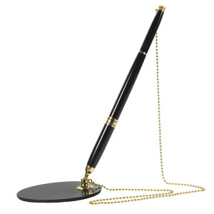 ペン立て スタンド付きボールペン ペンスタンド デスクペン 0.5mm 金属ボールペン ペン立て 卓上固定 滑り止め 筆差しホルダー スタンド付き サインペン カウンター バンク 結婚式 ウェディ