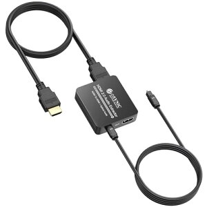 HDMI2.0  4k@60hz HDMI fW^ I[fBIA_v^[ A~Ok Dolby / DTS 5.1Ή PS5 Xbox Series X / SȂǂɑΉ 