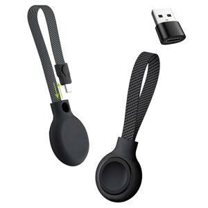 Galaxy Watch 充電器 ワイヤレス充電器 USB-C と USB-A 充電ケーブル コンパクト マグネット式 ケーブル不要 ワイヤレス 持ち運び便利 軽量 Galaxy Watch Ultra / 7 / 6 / 6 Classic / 5 / 5 Pro / 4 / 4 Classic / 3 / Acti