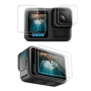 Gopro HERO13 Black Jی tB 0.3mm ^ dx9H z / LYh~ ߗ EhGbWH (Cʗp2+Tuʗp2+LEDیtB2) 