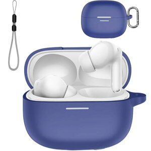 Redmi Buds 6 Pro ケース カバーワイヤレスイヤホン 保護カバー シリコン保護ケース ーチェーン付き 充電ケースカバー 可視LEDライト 耐衝撃 落下防止 防水 防塵 指紋防止 キズ防止 全面保護 充電