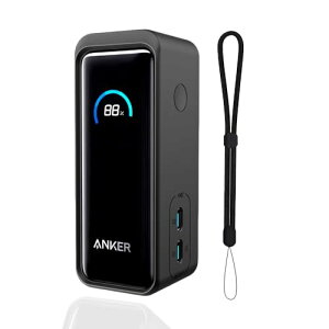 Anker Prime Power Bank (9600mAh 65W Fusion) P[X ㎿VJQ LYh y C菝h~ Sʕی^ ϋv ϏՌ Anker Prime Power Bank (9600mAh 65W Fusion) P[X Jo[ (ubN)