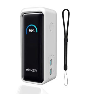 Anker Prime Power Bank (9600mAh 65W Fusion) P[X ㎿VJQ LYh~ Jo[ y C菝h~ Sʕی^ ϋv ϏՌ Anker Prime Power Bank (9600mAh 65W Fusion) P[X Jo[ (zCg)