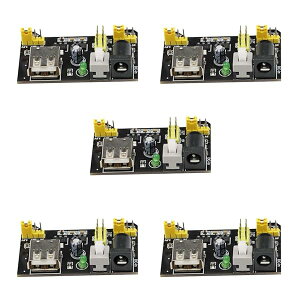 MB102 �u���b�h�{�[�h ��p�d�� 3.3V 5V �u���b�h�{�[�h �d�����W���[�� Arduino�ɑΉ� 5�Z�b�g ��������