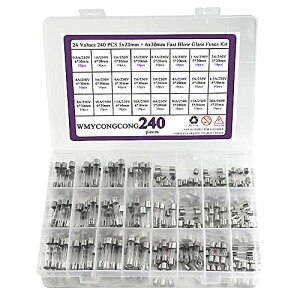 KXǃq[Y 250V 5x20mm 6x30mm 5x20mm 24l t@Xgu[0.5A 1A 1.6A 2A 3A 4A 5A 6.3A 8A 10A 15A 20A { 6x30mm 0.5A 1A 2A 3A 4A 5A 6A 7A 8A 10A 15A 20Aq[Y Lbg 240 