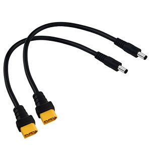 14AWG XT60P[u IXeۃRlN^DC 5.5x2.5mm IXdP[u XT60 h[ [dP[u TS100X}[gdC͂񂾂ėp 30cm 2 