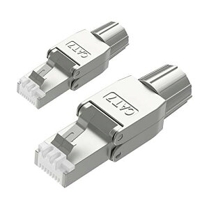 RJ45RlN^ CAT6A CAT7 LAN RlN^ [ho[t ܐ܂ɂ sv zȒP ėp\ h~ 2 