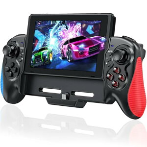 �X�C�b�` �R���g���[���[ �g�у��[�h��pGame controller for Switch �O���b�v�R���g���[���[ Switch OLED�W���C���Z���T�[���� [�L�@EL���f���Ή�] �U���@�\ �L���ڑ� �[�d �R�[�h�s�v ��֕i �݊��i