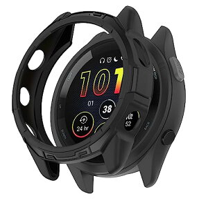 Garmin Forerunner 265 P[X Jo[ یP[X TPUS ݊i یJo[ ϏՌ ANZT[ (ubN) 