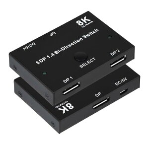 Displayport ؑ֊ DP 1.4 o DPؑ֊ Displayport ؑ֊ 8K@30Hz 4K@120Hz HDCP1080P𑜓xDisplayport 12o 21o Displayport 蓮XCb`[ PC / HDTV / vWFN^[ / j^[ɓK