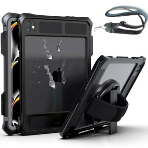 iPad Pro 11�C���` �P�[�X M4 (��5���� 2024) �h�� �h�� �S�ʕی� �ϏՌ� �Ռ��z�� ���h�~ �h�� �h�o 360 ��� �ϋv�� �����^ �J�̓� �����C�ȂǓK�p iPad Pro 2024 �h���P�[�X (11�C���`) ��������