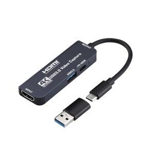 HDMI Lv`[{[h 4K rfILv`J[h USB 3.0 OTG 100W PDt Q[Lv`[ HDMI USB A / USB C YUY2 MJPEG HDMIrfI^ / Q[^ / CuzM / e[N / Webcp Windows / Lin