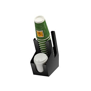 紙コップホルダー カップスタンド コーヒーカップ コンビニ ビュッフェ オフィスなど適用 アクリル製 紙カップディスペンサー