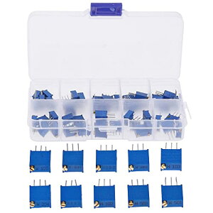 ϒR 50pcs 10 3296W I[RZbg 500R / 1K / 2K / 5K / 10K / 20K / 50K / 100K / 200K / 1M  g|bg ]|eV[^ Œ{[ ŒR dq H i Zbg 