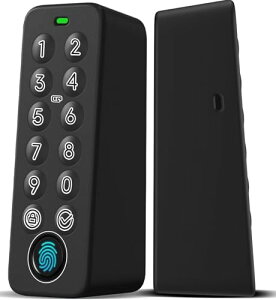 SwitchBot wF؃pbh یP[X Jo[ Sʕی tJ^ h ϏՌ ϋv LYh~ SwitchBot Lock Pro with Keypad Touch pیP[X (ubN) 