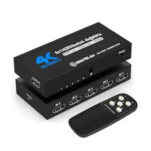 HDMI ؑ֊ 51o ZN^[ 4K60Hz IRRt 18.5Gbps PS4 Pro DVDv[[ HDTVΉ HDMI 2.0b HDCP 2.2 1080P HDR10 3DT|[g