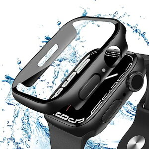 AbvEHb` Jo[ Series 9/8/7 Apple Watch P[X PCf KXtB ̌^ hJo[ Apple Watch Jo[ ϏՌ P[X Sʕی ȒP ϋv ߗ 41mm ubN 