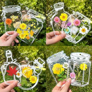 押し花キット 可愛い 透明ブックマーク 花のページ しおり 大量 ブックマーク 花読書マーク 手作り ドリフトボトル DIY 手作りダイアリー ステッカーパック 花ステッカー 防水ステッカー 320