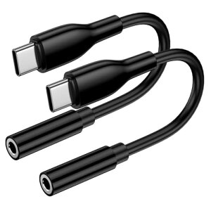 ^Cvc CzWbN ϊA_v^ USB C 3.5mm 4 CzϊA_v^[ ʒ / ʘb / yΉ DAC nC] 24bit / 96KHzΉ ϋv ґgiCP[u iPhone15 V
