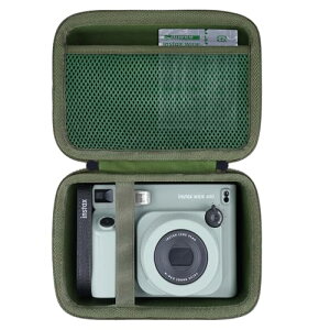 �x�m�t�C���� FUJIFILM �C���X�^���g�J���� �`�F�LWIDE instax WIDE 400 INS WIDE 400 ���[�P�[�X �ی�P�[�X �y�� �ی� ���[ ���s �o�� �����^�� ��֕i �݊��i (�P�[�X�̂�) �O���[��-
