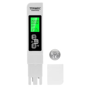 fW^TDS[^[ ec[^[ Lbg tobNCg x TDS/EC/x[^[ ecl  k͔| v[ _Ɨp `^dɁCR2032dr i0-9999ppm/±2%x