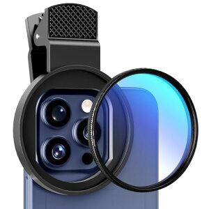�Ό��t�B���^�[ 52mm�~ ��]�\ CPL �����Y�t�B���^�[ �A�b�v�O���[�h�N���b�v�ɕt�� iphone sony sharp�ƃt�@�[�E�F�C�ȂǂɑΉ� �X�}�z�p�J���������Y