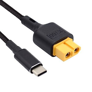 SC100 �v���g�R�� XT60 ���� Type C �����[�d�P�[�u�� USB-C �[�d�P�[�u�� RC Lipo�o�b�e���[ �N�A�b�h�R�v�^�[ �}���`�R�v�^�[ �G�A�����f�����O�p 50cm ��������