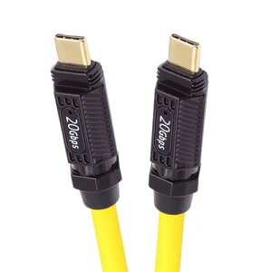 20GBPS 140W 8K USB4 ULTRA SOFT HIGH FLEX USB-CP[upL[{[h}EX^Cv-CIXIX̃P[up[ƃf[^100cm