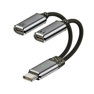 USB C ^Cv C IX P[u fAX I[fBI DAC AUX y 16 rbg 48kHz & 100W PD dP[u m[gp\R ^ubg dbp 