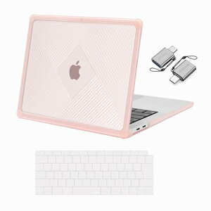 MacBook Air 13インチケース 2022-2018リリース A2337 M1 A2179 A1932 Touch ID付き 幾何学的なストライプ 耐衝撃 指紋防止 割れ防止 TPUバンパーラ プラスチックシェルカバー + (日本語 JIS配列) キーボード
