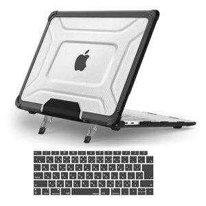 MacBook Air 13C` Jo[ 2022-2018 A2337 M1 A2179 A1932 P[X ϏՌ TPU op[hbg n[hJo[VF ܂肽ݎX^h یP[X& ({ JISz) L[{[hJo[t (ubN)