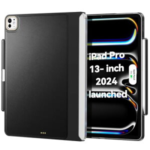 iPad Pro 13C` P[X M4 2024p }WbNL[{[hɑΉ Magic Keyboard/Smart Keyboard FolioɑΉ Apple Pencilz_[t }Olbgt Cz ^y v (L[{[hȂ/Magic Keyboard܂Ȃ