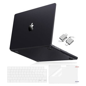MacBook Pro 14C` P[X M4 M3 M2 M1Pro/Max 2025-2021[X ^ X RȃIWiF vX`bN Jo[ & ({ JISz) L[{[hJo[ & یtB & 2̃^CvCA_v^[