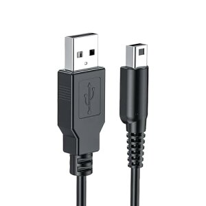 3DS �[�d�P�[�u�� USB �d���P�[�u�� 1.2m New3DS New3DSLL /3DS /3DSLL/ i2DS /DSi/DSiLL/2DS �Ȃǌ��p [�u���b�N] ��������