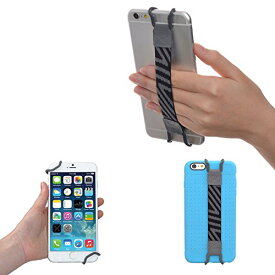 落下防止 伸縮 バンドル グリップ フック ベルト ホルダー 簡単脱着 挟み込み クリップ サポーター ハンド グリップ ストラップ 安全 リスト バンド タブレットPC スマートフォン 携帯電話 iPhone 16 Pro Max ... グレー 送料無料