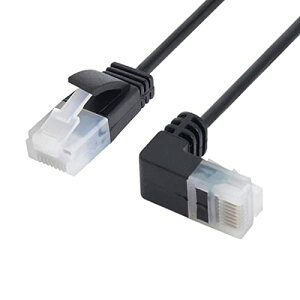 Cat6 RJ45 EgX C[Tlbg 90x_EAO P[u m[gp\R [^[ TV{bNXp 0.5M 