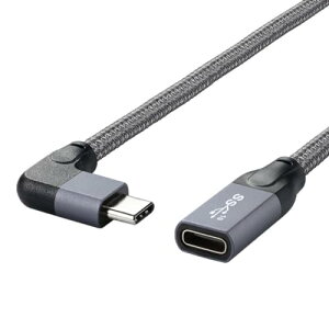 USB C P[u USB 3.1 Gen 2 Type C IX-X [d f[^] 90xpxiCґgP[u 0.2M 