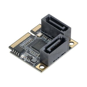 Mini PCIE to 2 SATA 3.0 gJ[hA_v^[ }U[{[h SATA n[hhCu|[ggp 