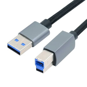 USB 3.0 Type-A �I�X �X�^���_�[�h 3.0 B �I�X�P�[�u�� �V���o�[ 5Gbps �f�B�X�N SSD �J�����f�[�^�p 30cm ��������