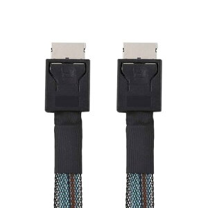 OcuLink PCI-Express SFF-8611 4i IX Xg[g^Cv RlN^ PCIe SFF-8611 IX f[^ ANeBuP[u OeGPU SSDp 50cm ubN 