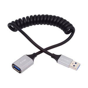 USB 3.0 �^�C�v A �P�[�u�� �X�g���b�` �R�C���P�[�u�� 100cm ���� 5Gbps �f�B�X�N SSD �J���� �f�[�^�p ��������