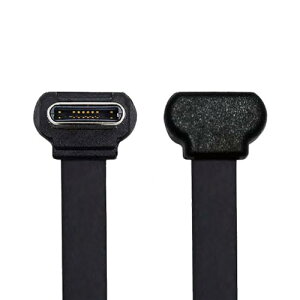 USB2.0 f[^P[u 7.87C` EgXtbg V[g USB-C Type C to USB-C dpxt RlN^ 65W [d m[gp\R ^ubg X}zp 20cm 