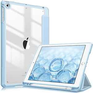 iPad 9.7 2018 2017 / Air 2 / 1 P[X  obNJo[ Apple Pencil [\ O܃X^h X[v@\ y ^ h~ PUU[ TPU 6 / 5Ή (XJCu[) 