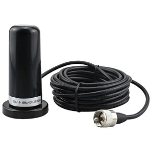 3.5 C` NMO fAoh VHF UHF Aei PL259 Cx[Xt RG58/U P[u 136-174MHz 400-480MHz PL259 IXRlN^ nWIA}`AoCgV[o[p