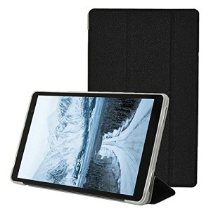 TECLAST P85 �P�[�X �y�� �O�܂� PU���U�[ ���^ �ϏՌ� �S�ʕی�^ �J�o�[�X�^���h�@�\�t�� (�u���b�N)
